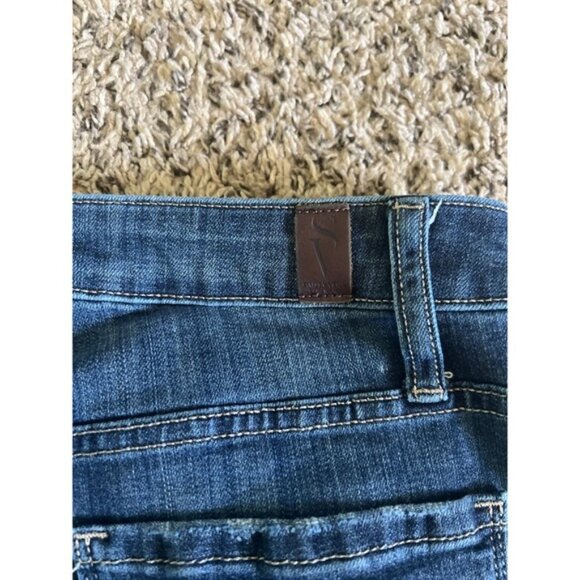 Simply Vera Wang Women's Blue Bootcut Whiskered Jeans Size 14‎ - Picture 8 of 8
